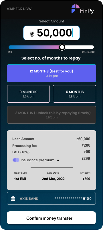 Locked tenures with clear unlock criteria