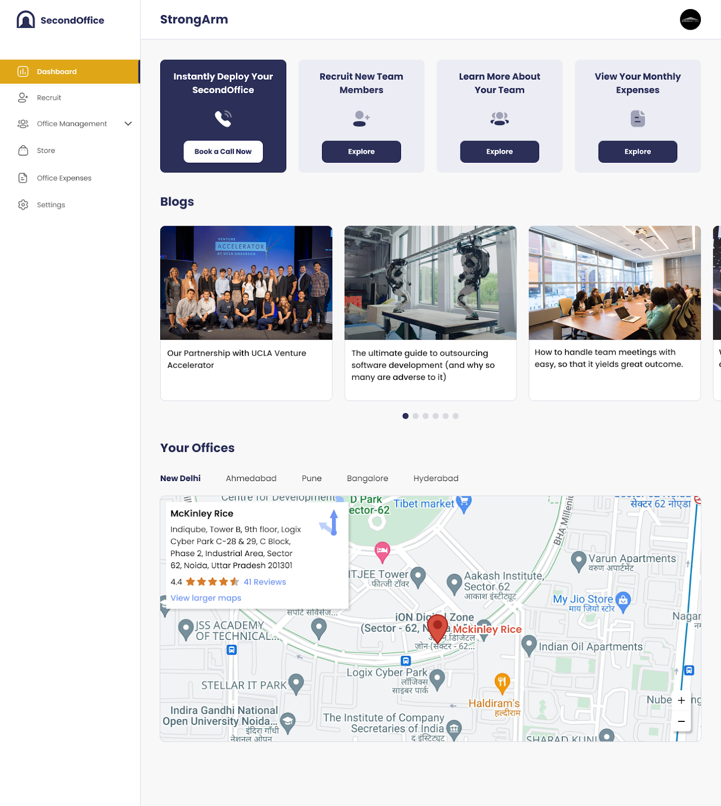 Before: No onboarding
